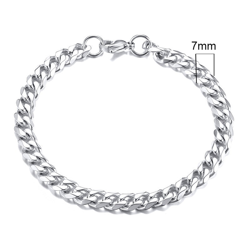 Chunky Men's Miami Cuban Chain link Bracelet STYLE SOURCE