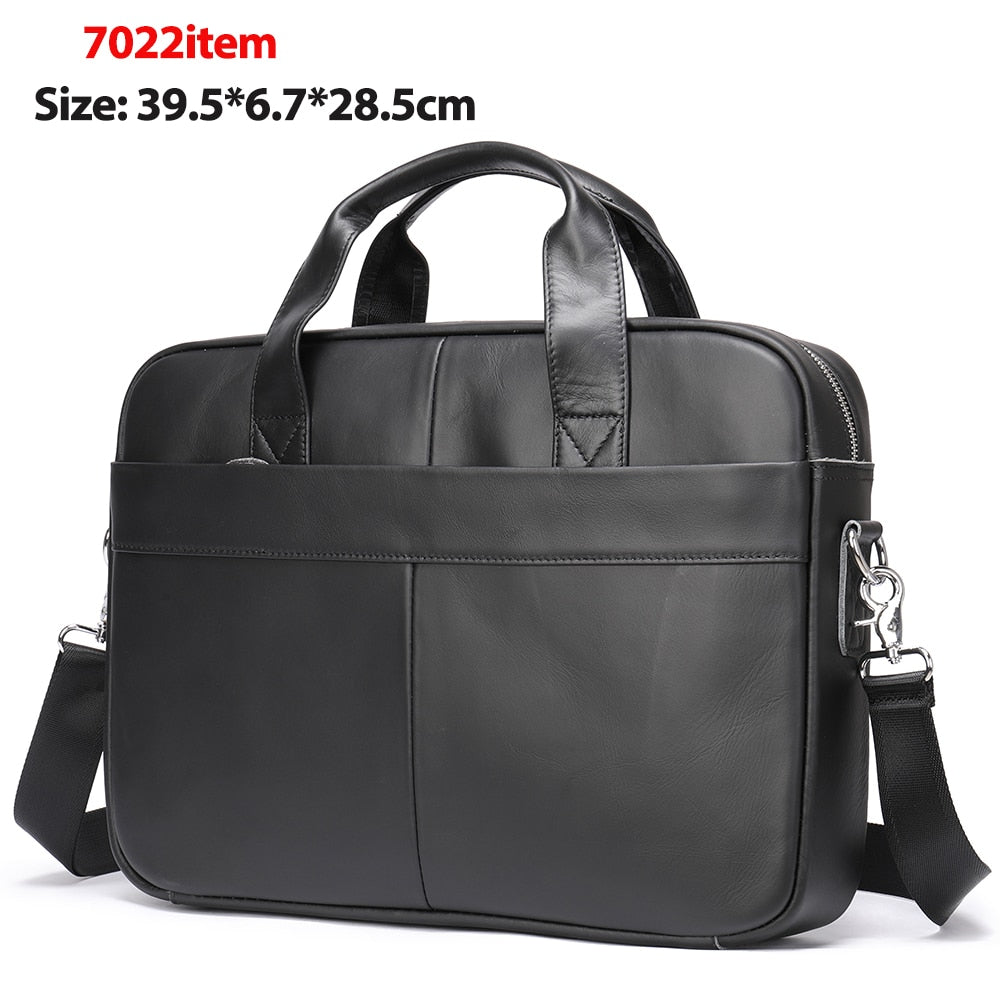 WESTAL Genuine Leather Men's Bag STYLE SOURCE