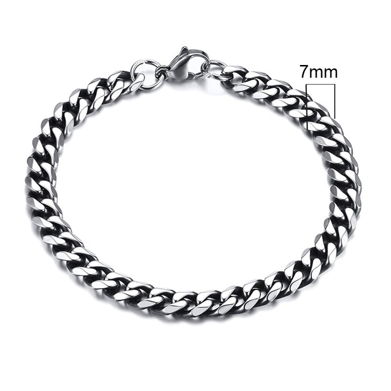 Chunky Men's Miami Cuban Chain link Bracelet STYLE SOURCE