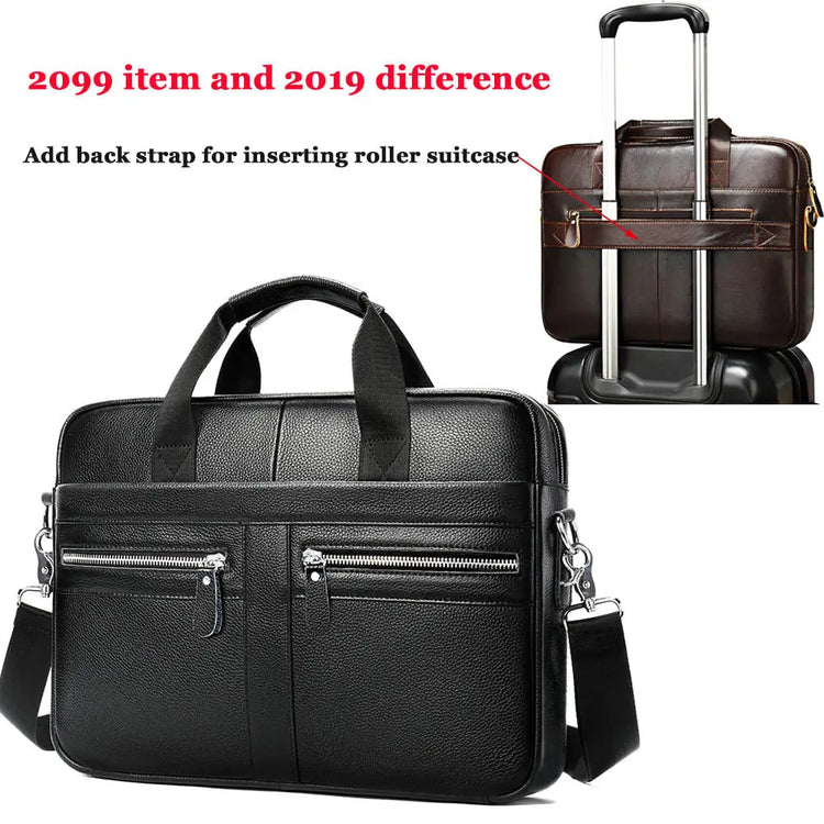 WESTAL Genuine Leather Men&