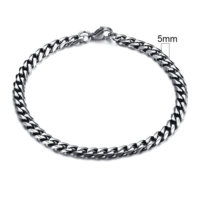 Chunky Men's Miami Cuban Chain link Bracelet STYLE SOURCE