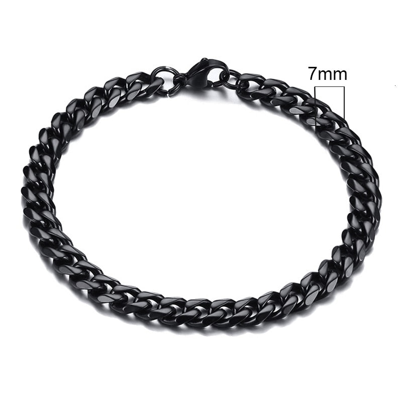 Chunky Men's Miami Cuban Chain link Bracelet STYLE SOURCE