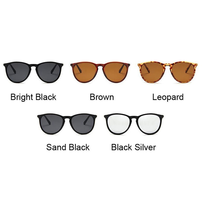 Brand Round Cat Eye Sunglasses Designer STYLE SOURCE