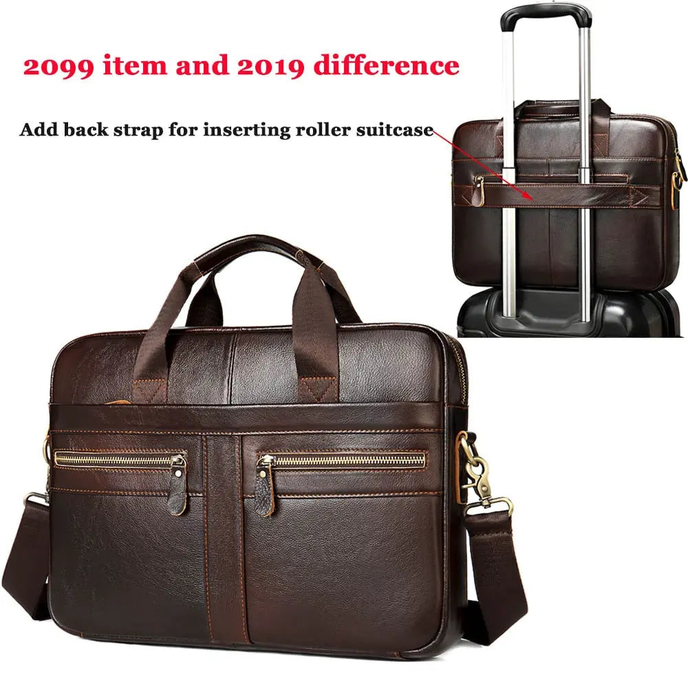WESTAL Genuine Leather Men&