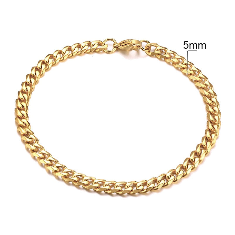 Chunky Men's Miami Cuban Chain link Bracelet STYLE SOURCE