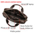 WESTAL Genuine Leather Men's Bag STYLE SOURCE