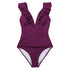 2023  lace Up Back One-piece Womens Swimsuit STYLE SOURCE