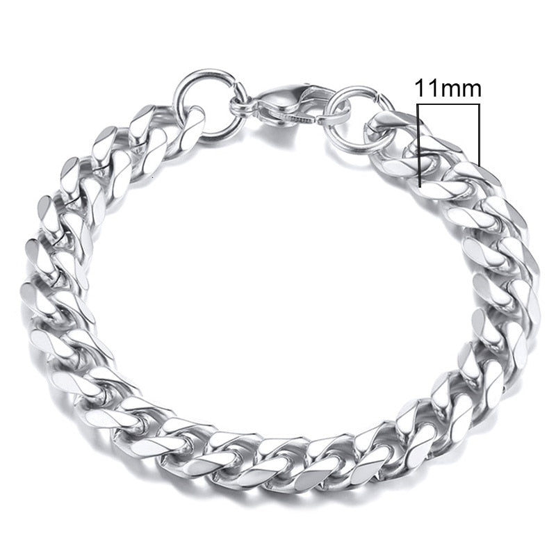 Chunky Men's Miami Cuban Chain link Bracelet STYLE SOURCE