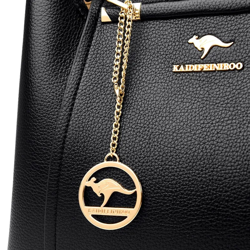Women Soft Leather Handbags STYLE SOURCE