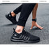 Men Lace-up Mesh Walking Sneakers Casual Lightweight Comfortable Shoes STYLE SOURCE