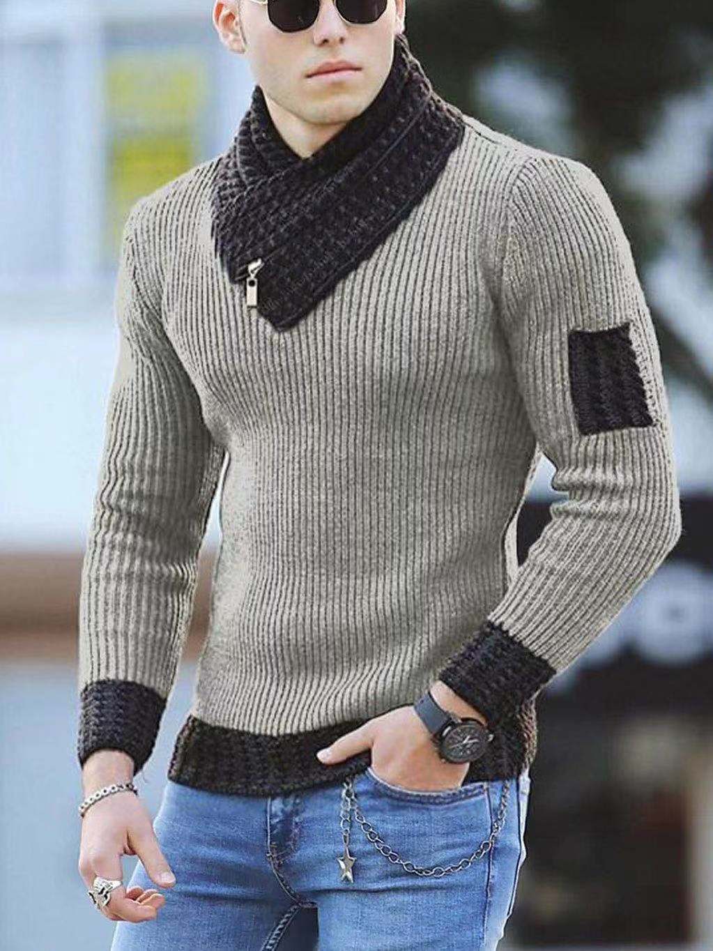 Korean Fashion Autumn Men Casual Vintage STYLE SOURCE