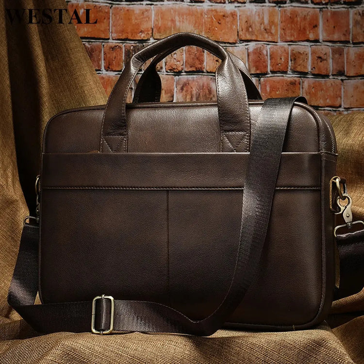 WESTAL Genuine Leather Men&