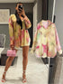 2022 Spring Women Satin Long Sleeve Blouse STYLE SOURCE