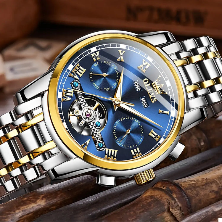 OLEVS Stainless Steel Men Watches STYLE SOURCE