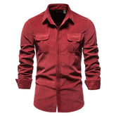 2021 New Single Breasted 100% Cotton Men&