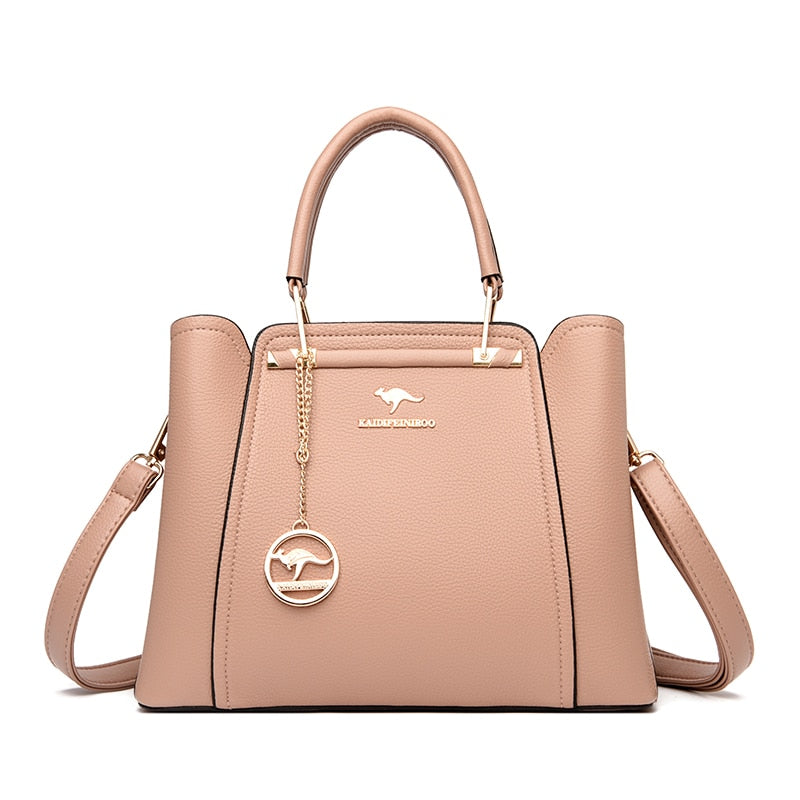 Women Soft Leather Handbags STYLE SOURCE