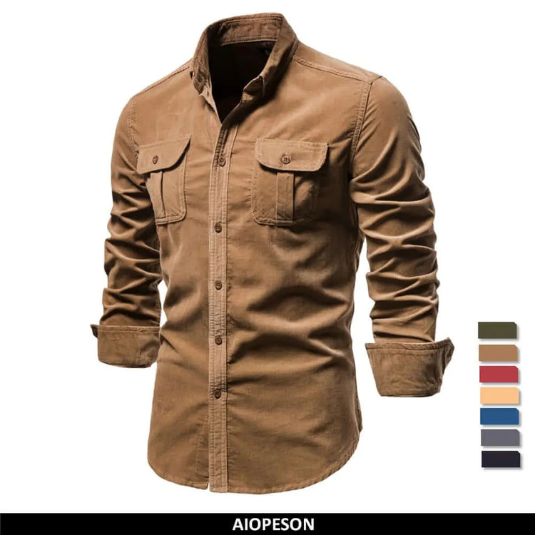 2021 New Single Breasted 100% Cotton Men&