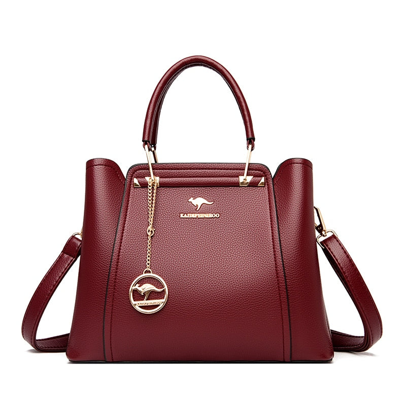 Women Soft Leather Handbags STYLE SOURCE