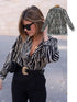 women satin blouse long sleeve zebra print shirts vintage office ladies tops femme chandails fashion blusa de mujer Chandails STYLE SOURCE