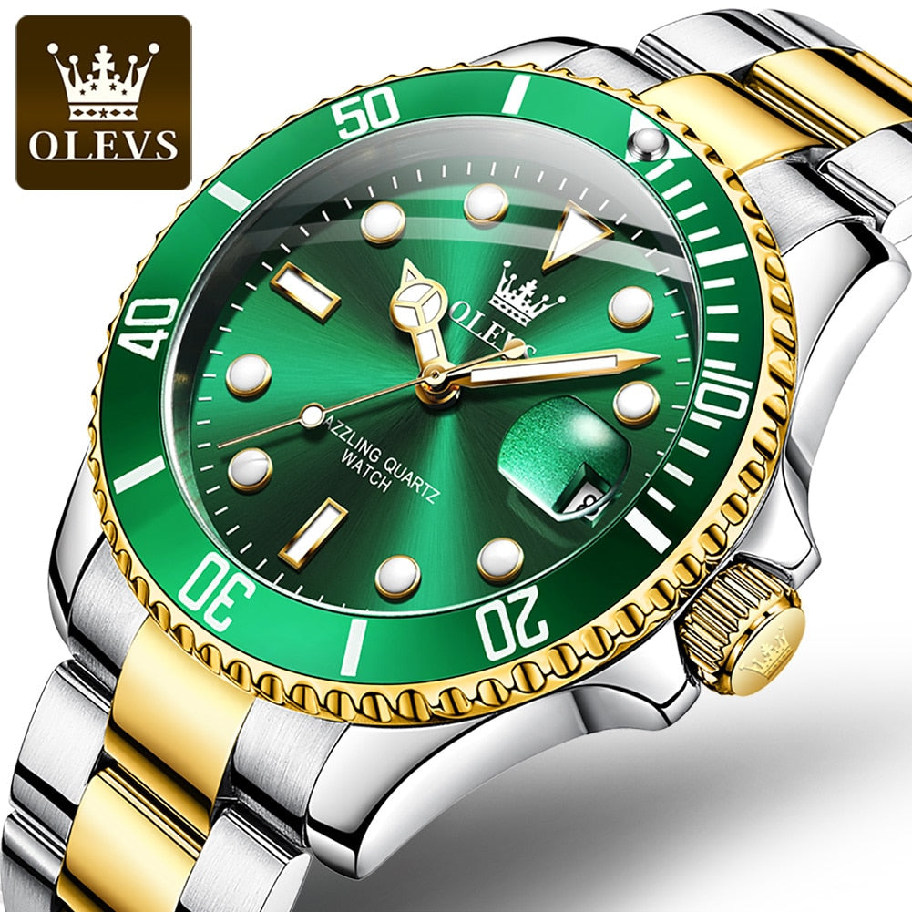 OLEVS Genuine 5885 Quartz Watch for Men STYLE SOURCE