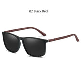 Luxury Square Vintage Polarized Sunglasses For Men STYLE SOURCE
