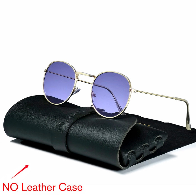 LeonLion 2022 Round Retro Sunglasses STYLE SOURCE