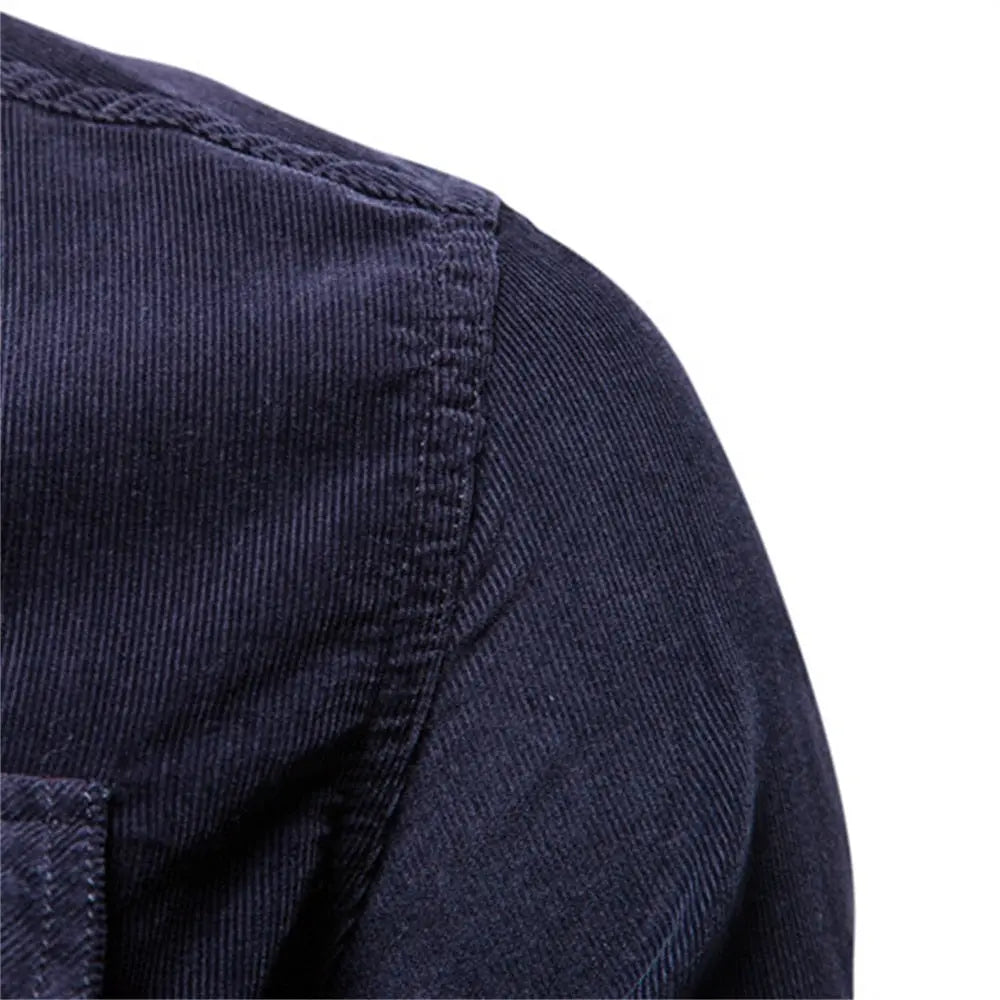 2021 New Single Breasted 100% Cotton Men&
