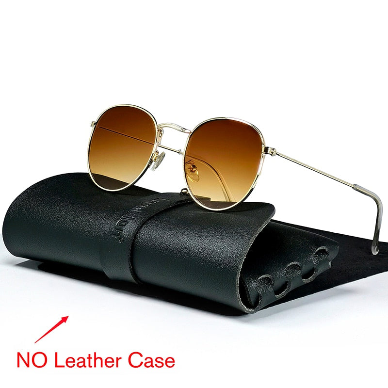 LeonLion 2022 Round Retro Sunglasses STYLE SOURCE