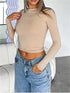 CHRONSTYLE Women Casual Long Sleeve & Base Tees Top STYLE SOURCE