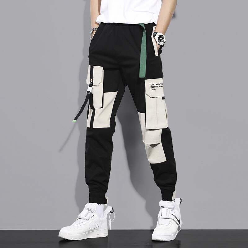 Hip Hop Cargo Pants Men Streetwear STYLE SOURCE