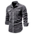 2021 New Single Breasted 100% Cotton Men&