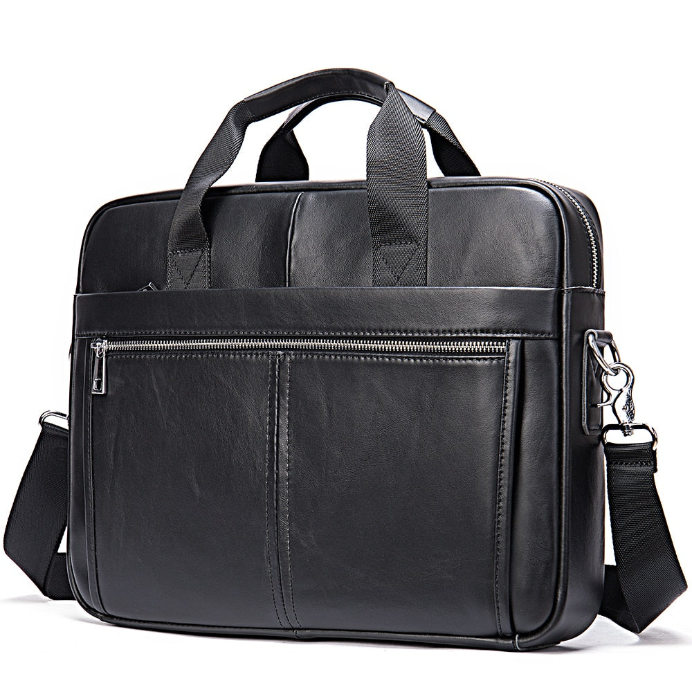 WESTAL Genuine Leather Men's Bag STYLE SOURCE