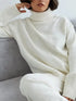 Knit Two Piece Crop Sweater Set For Women STYLE SOURCE