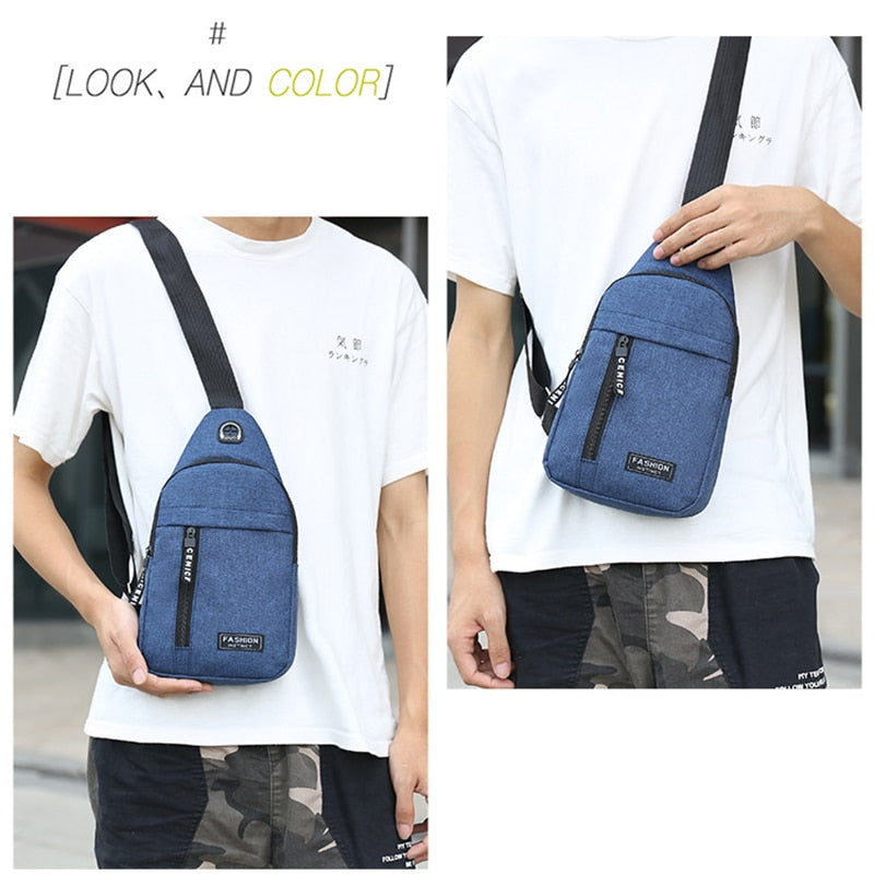 Men's Fashion Multifunction Shoulder Bag STYLE SOURCE