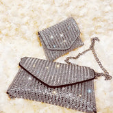 Female Bling Chain Crossbody Bag STYLE SOURCE