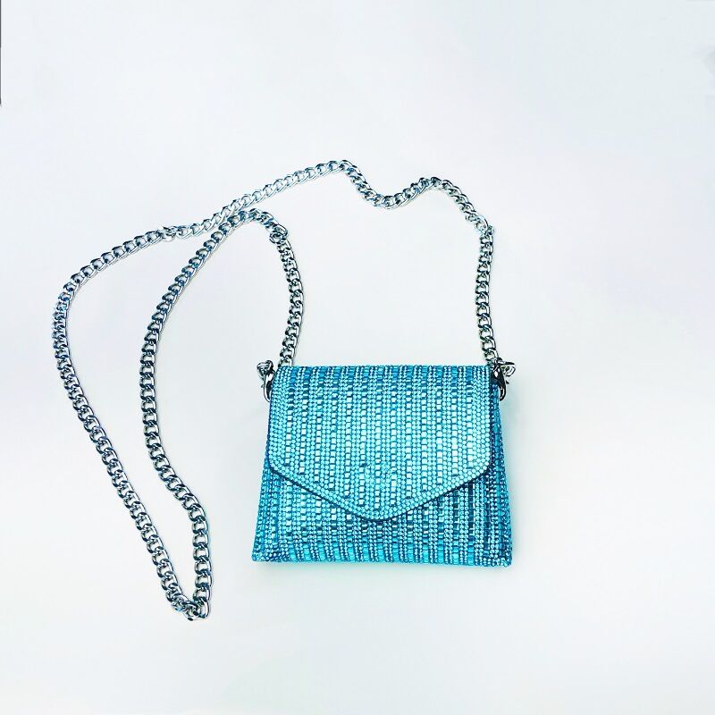 Female Bling Chain Crossbody Bag STYLE SOURCE