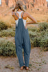 Double Take  V-Neck Sleeveless Jumpsuit with Pocket STYLE SOURCE