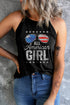 ALL AMERICAN GIRL Graphic Tank STYLE SOURCE