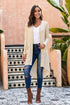 V-Neck Long Sleeve Cardigan with Pocket STYLE SOURCE