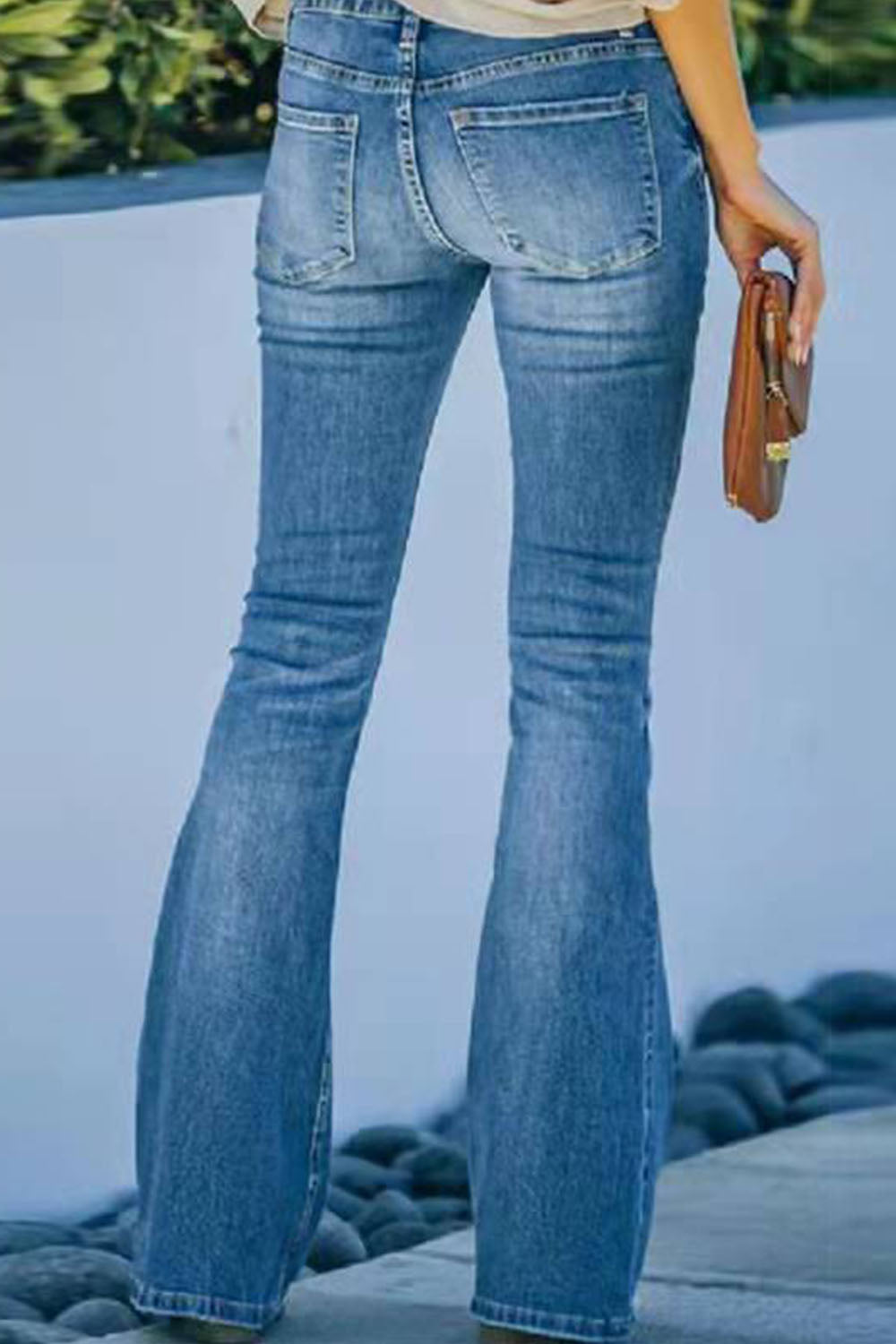 Wide Leg Long Jeans STYLE SOURCE