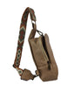 Adjustable Strap PU Leather Sling Bag STYLE SOURCE