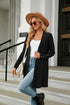 Long Sleeve Open Front Cardigan STYLE SOURCE