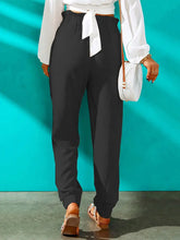 High Waist Joggers with Pockets STYLE SOURCE