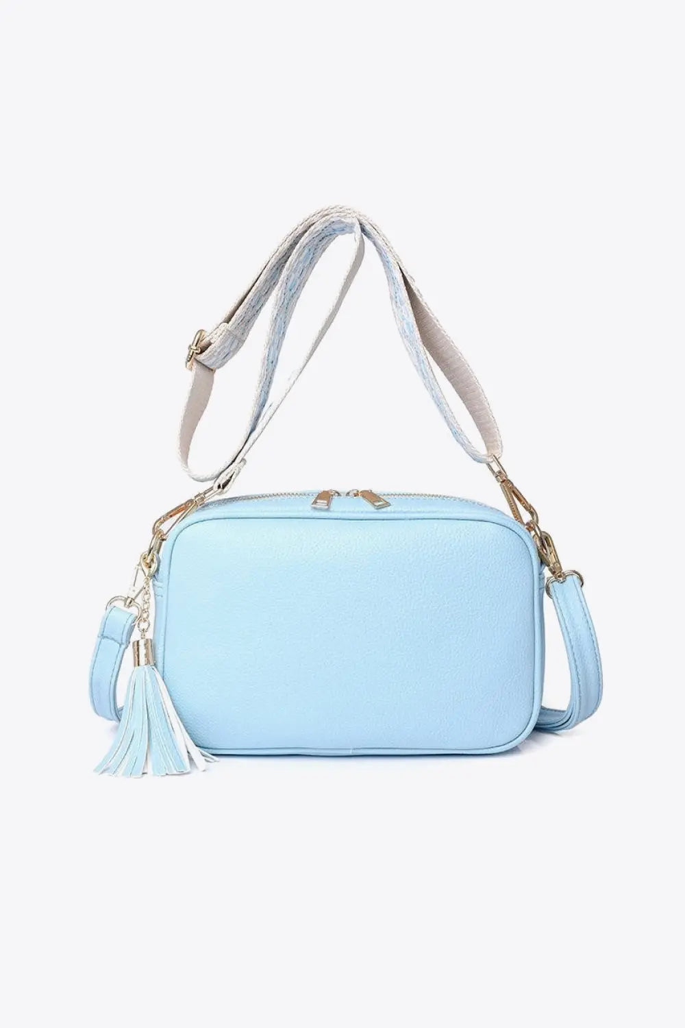 PU Leather Tassel Crossbody Bag STYLE SOURCE