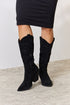 Forever Link Rhinestone Knee High Cowboy Boots STYLE SOURCE