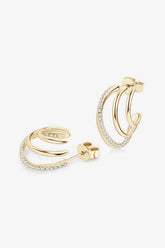 Moissanite 925 Sterling Silver Earrings STYLE SOURCE