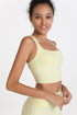 Crisscross Open Back Cropped Sports Cami STYLE SOURCE