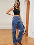 Buttoned Long Jeans STYLE SOURCE