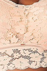 JadyK Full Size Crisscross Lace Bralette STYLE SOURCE