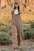 V-Neck Sleeveless Jumpsuit with Pocket STYLE SOURCE